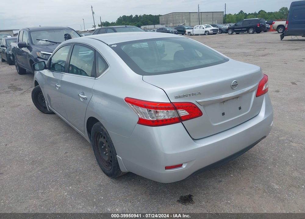 2015 NISSAN SENTRA S VIN: 3N1AB7AP7FY262103
