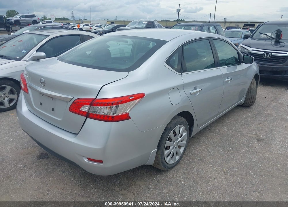 2015 NISSAN SENTRA S VIN: 3N1AB7AP7FY262103