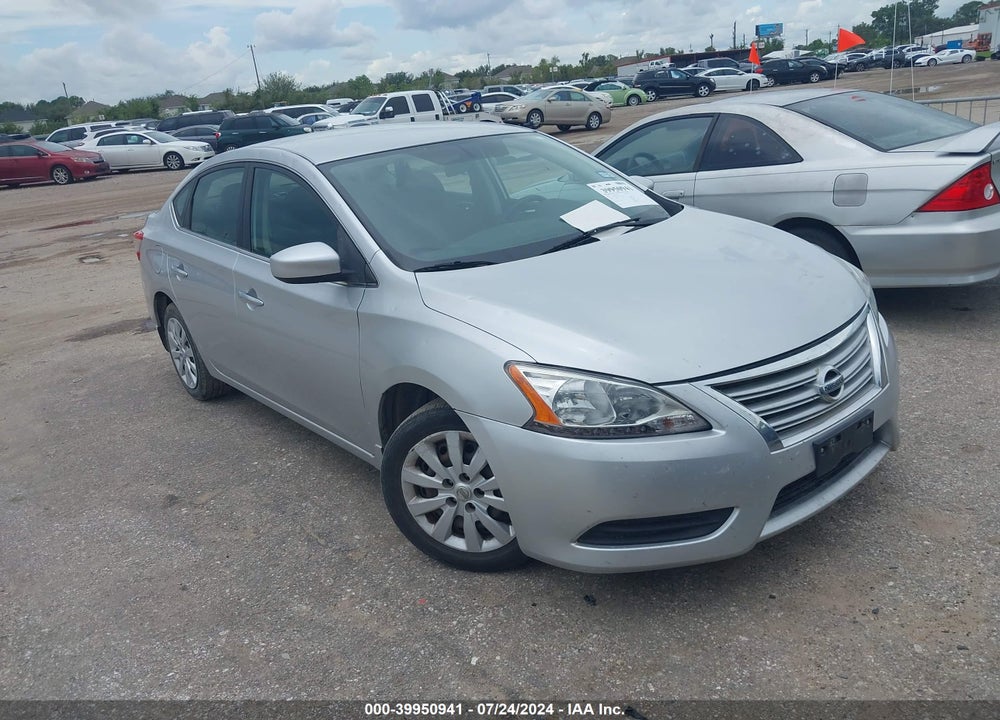 2015 NISSAN SENTRA S VIN: 3N1AB7AP7FY262103