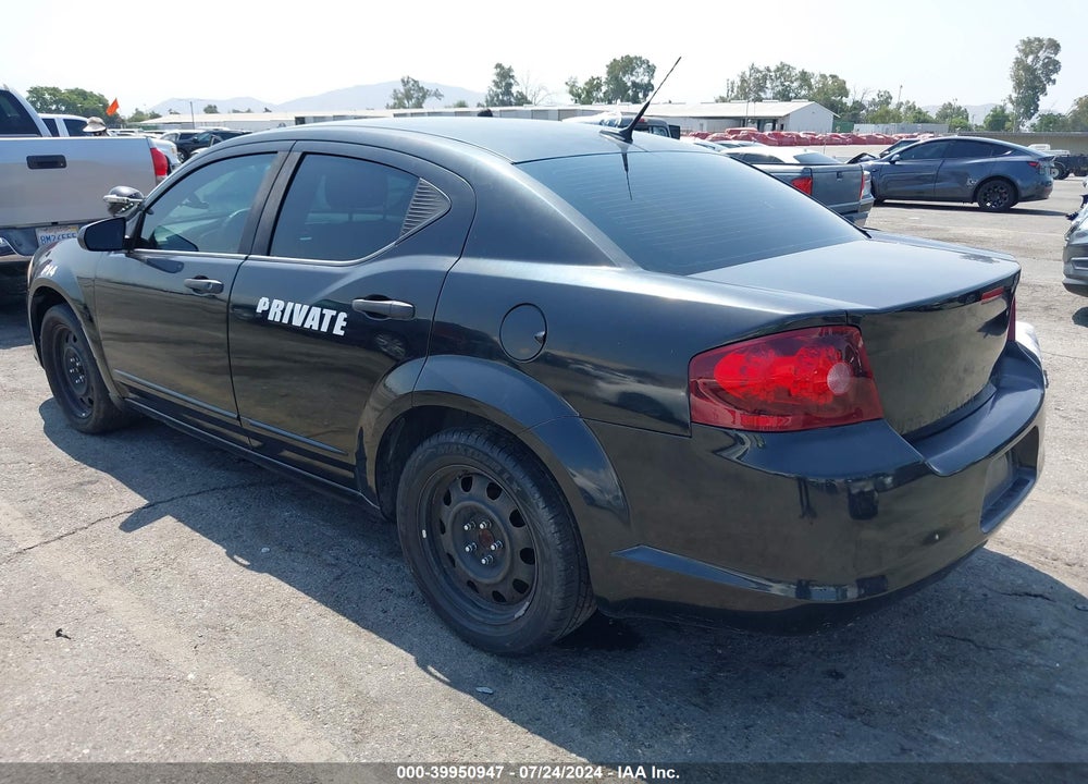 2011 DODGE AVENGER EXPRESS VIN: 1B3BD4FB9BN528754