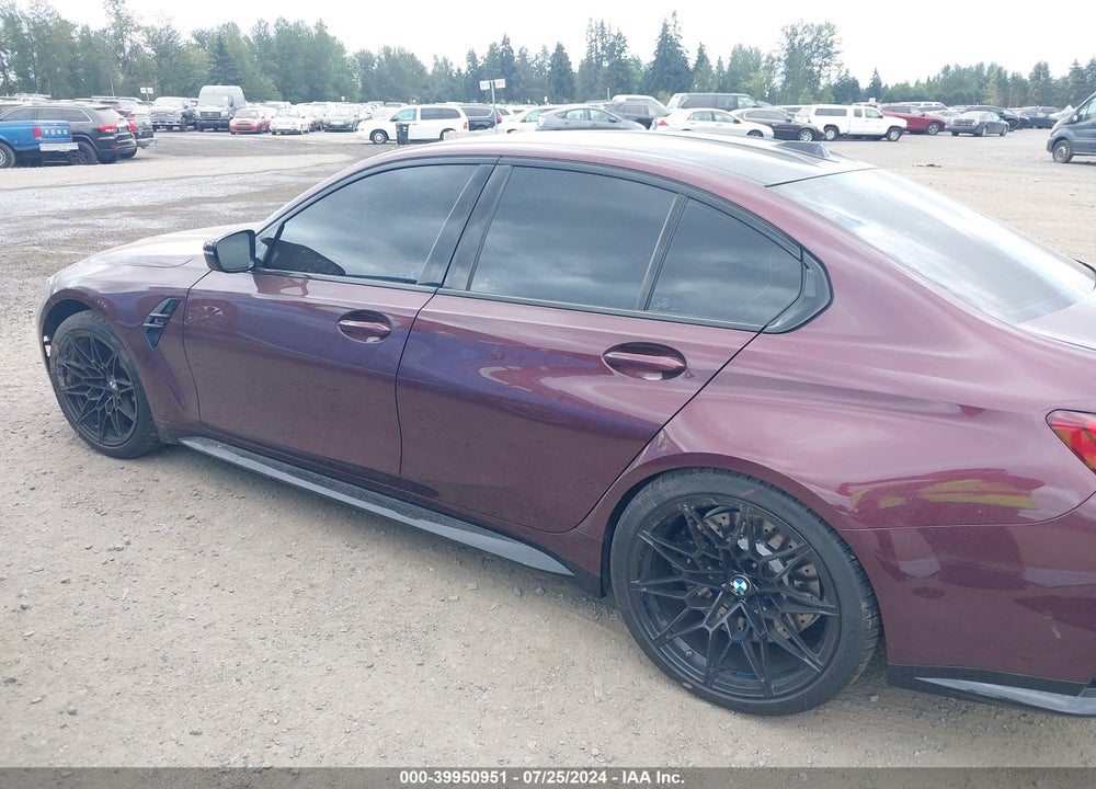 2023 BMW M3 COMPETITION VIN: WBS33AY0XPFP41187