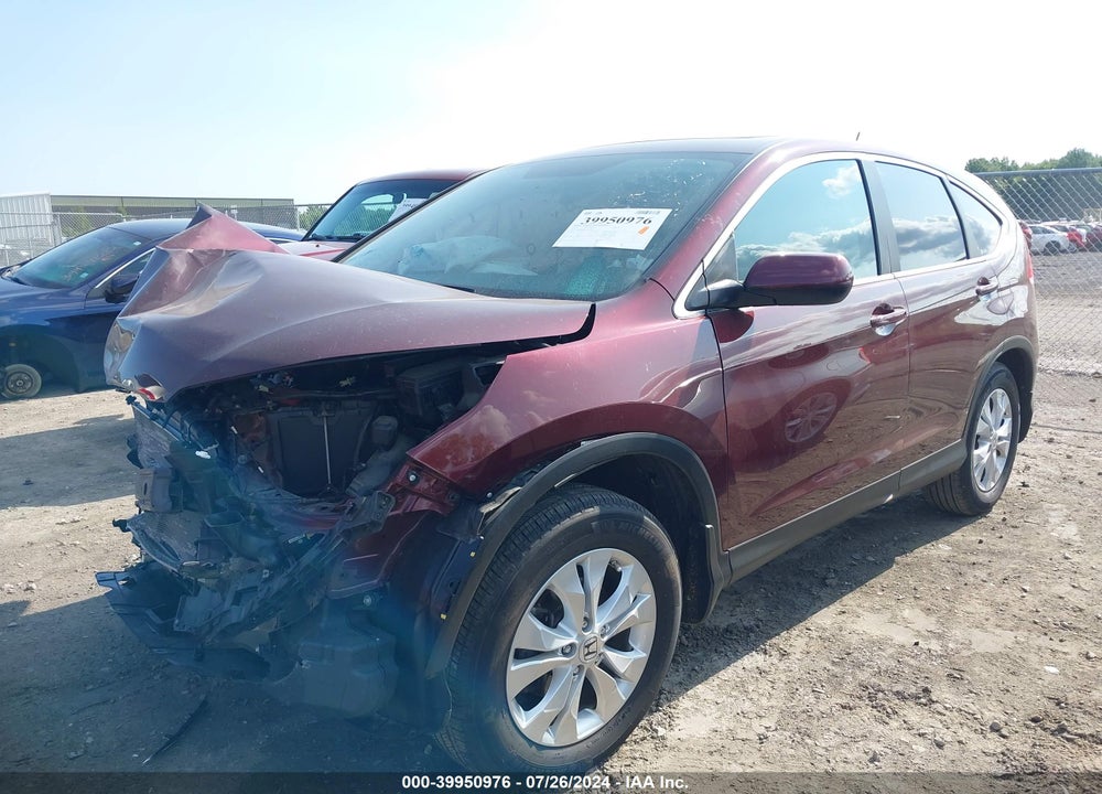 2012 HONDA CR-V EX VIN: 5J6RM4H58CL047504