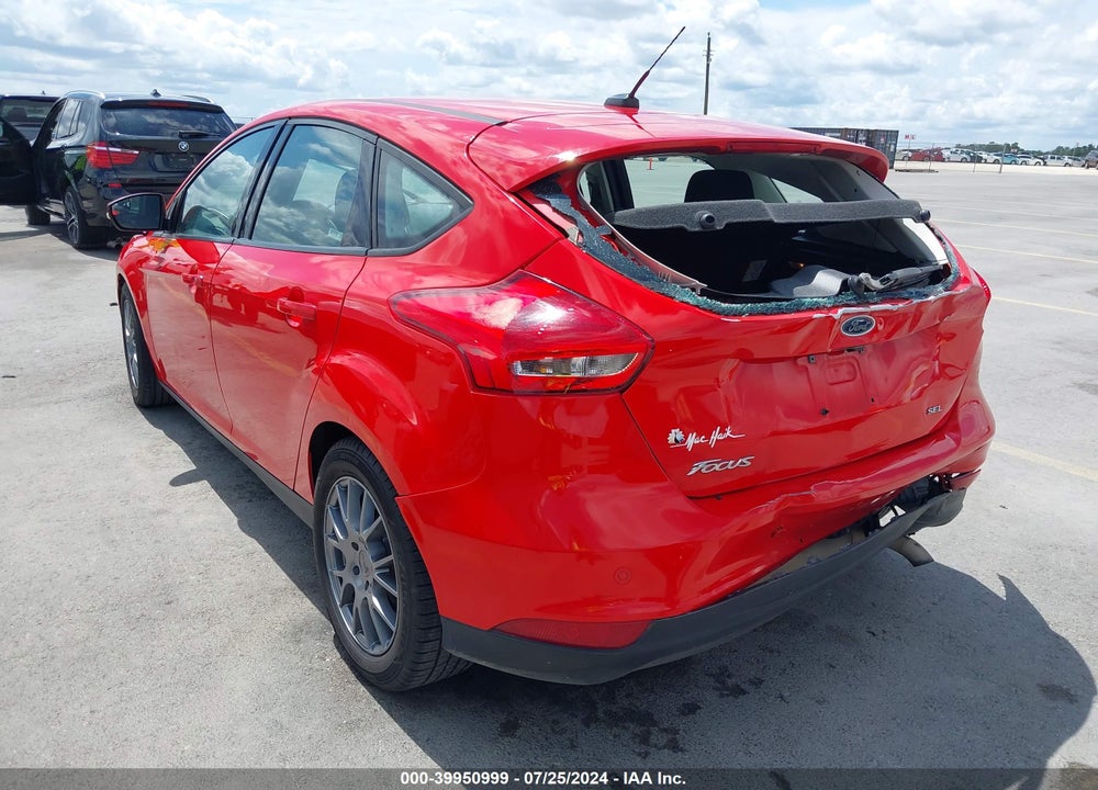 2017 FORD FOCUS SEL VIN: 1FADP3M20HL249036