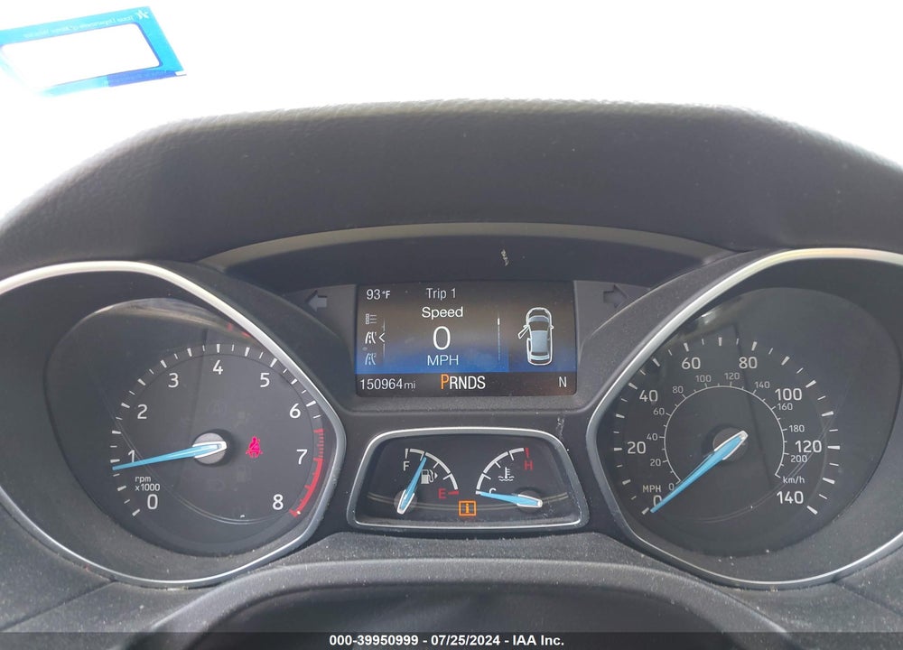 2017 FORD FOCUS SEL VIN: 1FADP3M20HL249036