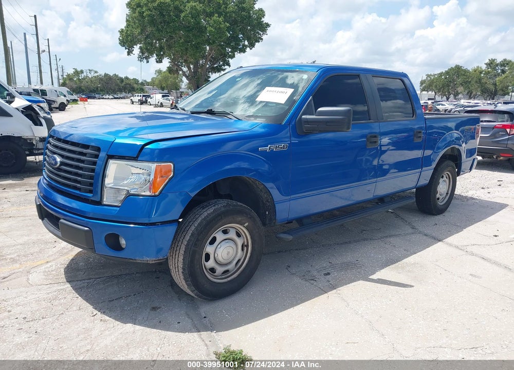 2014 FORD F-150 STX VIN: 1FTFW1CF9EKG54666