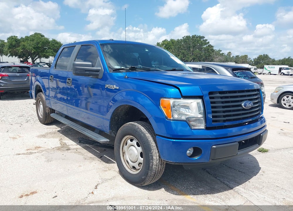 2014 FORD F-150 STX VIN: 1FTFW1CF9EKG54666