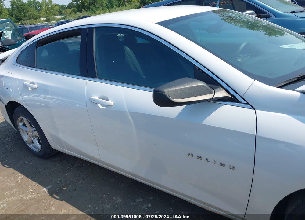 2018 CHEVROLET MALIBU 1LS VIN: 1G1ZB5STXJF287862