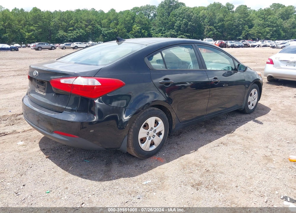 2015 KIA FORTE LX VIN: KNAFK4A6XF5423353