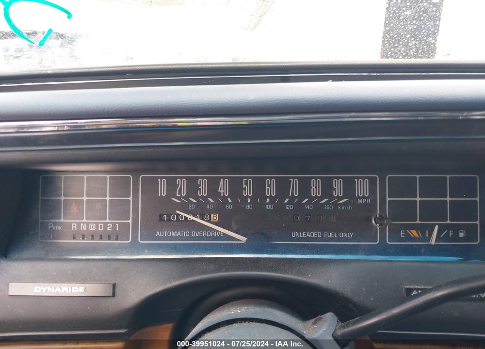 1994 BUICK LESABRE CUSTOM VIN: 1G4HP52L7RH453237