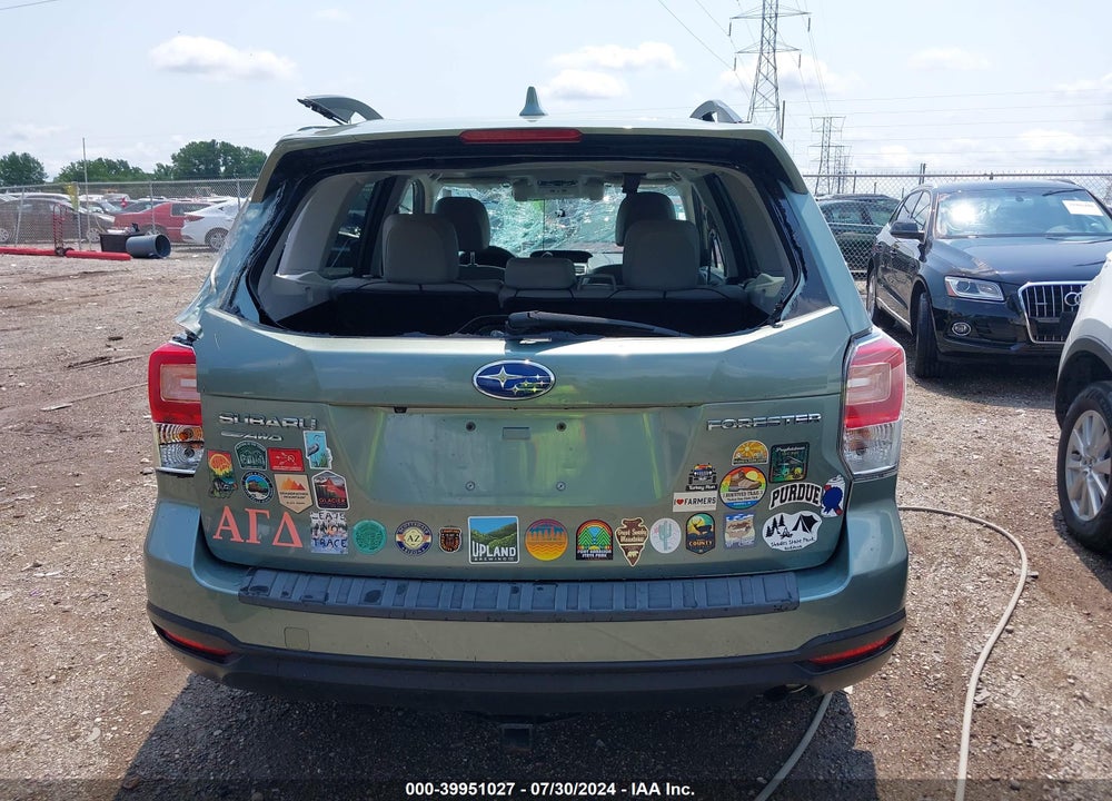 2018 SUBARU FORESTER 2.5I PREMIUM VIN: JF2SJAGCXJH600864