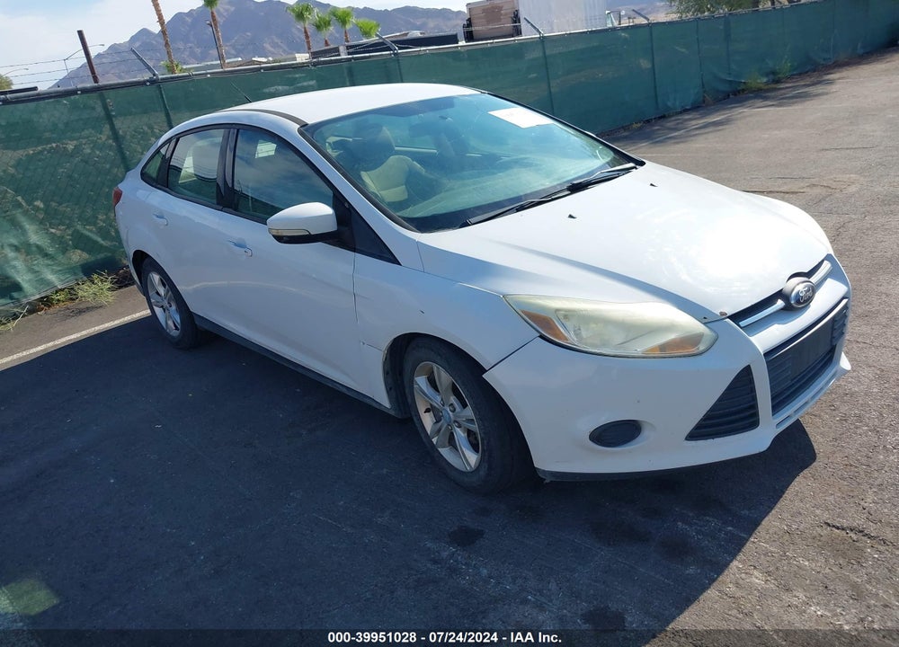 2013 FORD FOCUS SE VIN: 1FADP3F27DL233309
