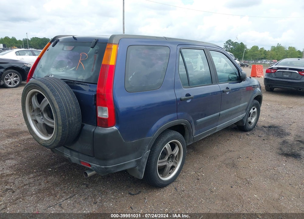 2004 HONDA CR-V LX VIN: JHLRD68404C015983