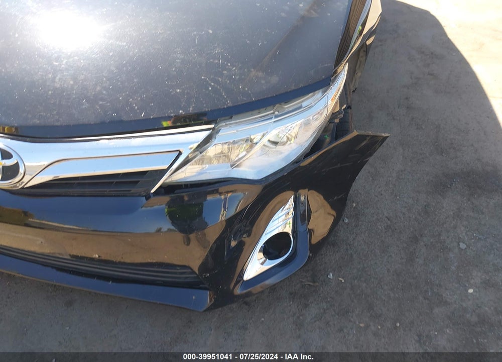 2012 TOYOTA CAMRY XLE V6 VIN: 4T1BK1FK4CU505551