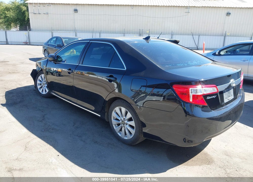 2012 TOYOTA CAMRY XLE V6 VIN: 4T1BK1FK4CU505551