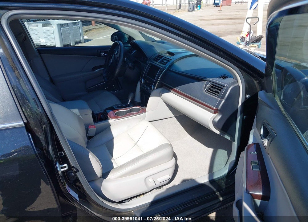 2012 TOYOTA CAMRY XLE V6 VIN: 4T1BK1FK4CU505551