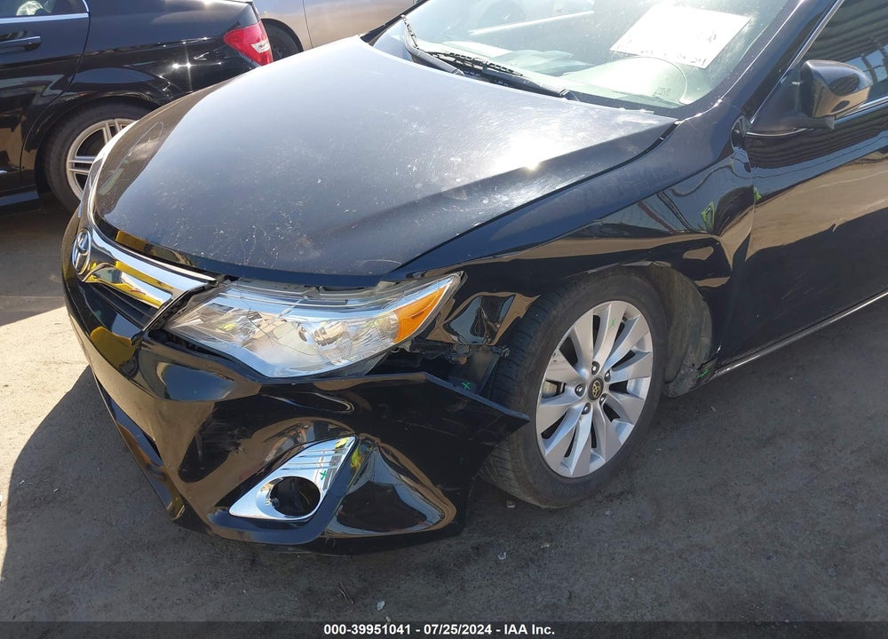 2012 TOYOTA CAMRY XLE V6 VIN: 4T1BK1FK4CU505551