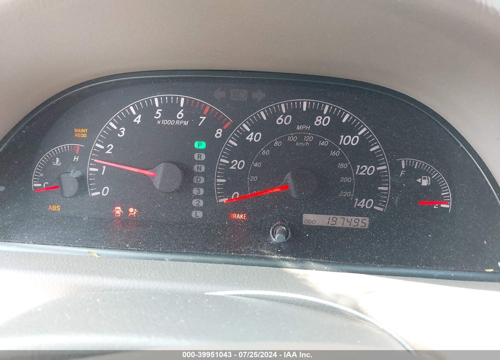 2005 TOYOTA CAMRY LE/SE/STD/XLE VIN: 4T1BE32K95U633893