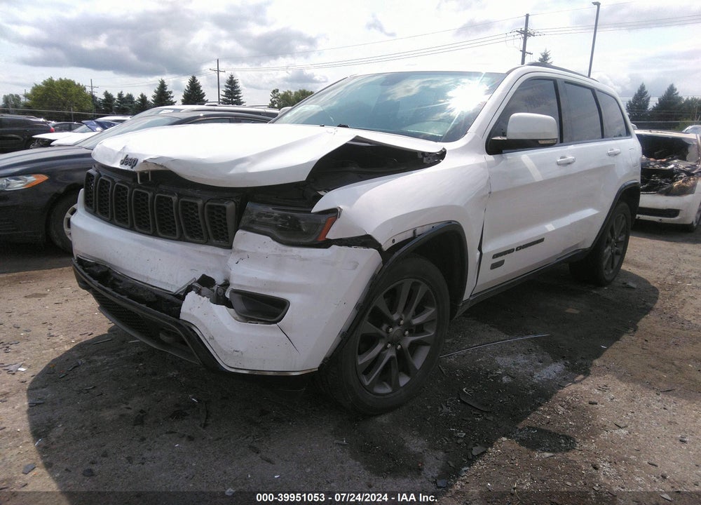 2016 JEEP GRAND CHEROKEE LIMITED 75TH ANNIVERSARY VIN: 1C4RJFBG7GC364426