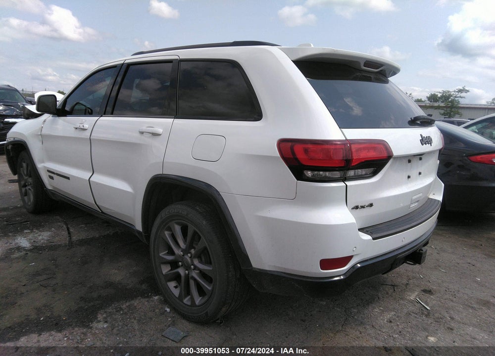 2016 JEEP GRAND CHEROKEE LIMITED 75TH ANNIVERSARY VIN: 1C4RJFBG7GC364426