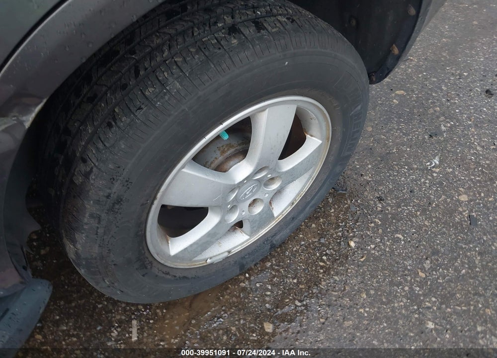 2008 HYUNDAI TUCSON GLS VIN: KM8JM12B68U711473