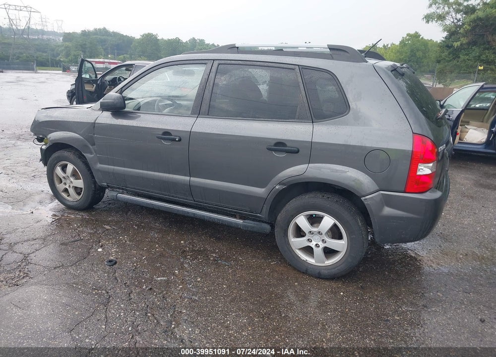 2008 HYUNDAI TUCSON GLS VIN: KM8JM12B68U711473