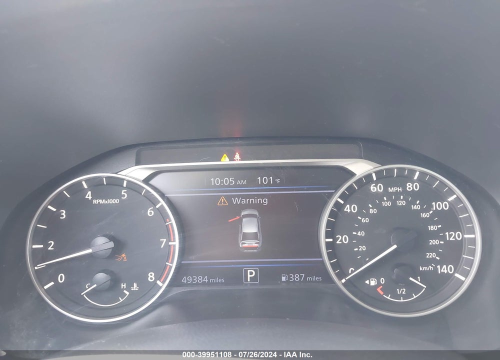 2020 NISSAN ALTIMA SR FWD VIN: 1N4BL4CV2LN305446