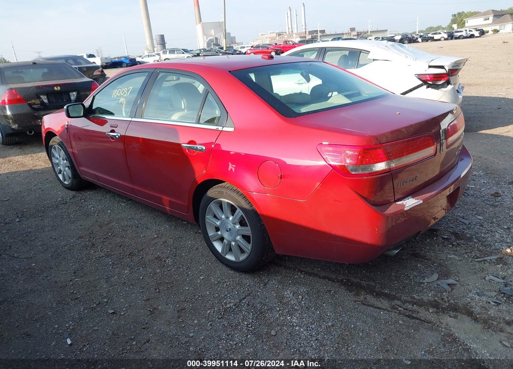 2010 LINCOLN MKZ VIN: 3LNHL2GCXAR636685
