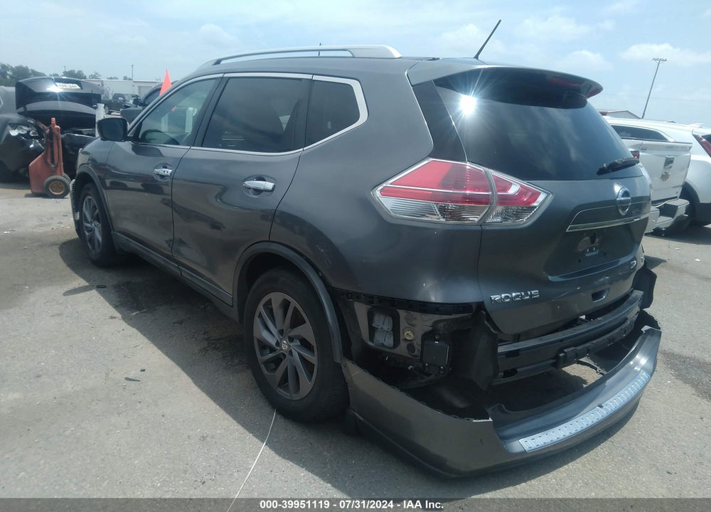 2016 NISSAN ROGUE SL VIN: 5N1AT2MT9GC855599