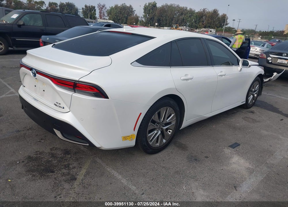 2022 TOYOTA MIRAI XLE VIN: JTDAAAAA9NA006282