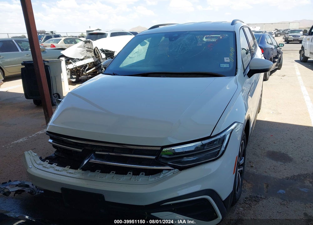 2022 VOLKSWAGEN TIGUAN 2.0T S VIN: 3VV1B7AX4NM061036