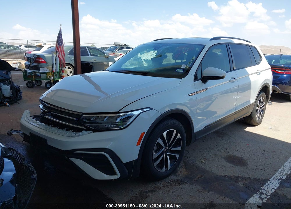 2022 VOLKSWAGEN TIGUAN 2.0T S VIN: 3VV1B7AX4NM061036