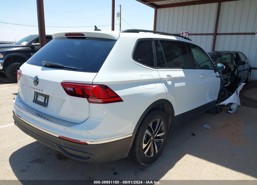 2022 VOLKSWAGEN TIGUAN 2.0T S VIN: 3VV1B7AX4NM061036