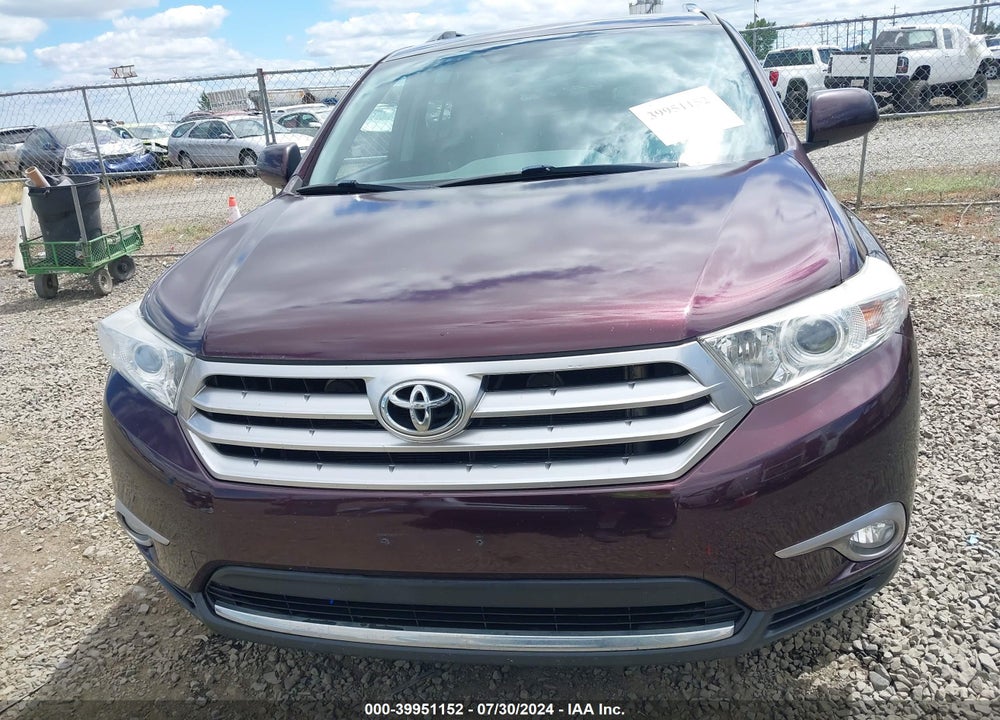 2013 TOYOTA HIGHLANDER SE V6 VIN: 5TDBK3EH5DS226105