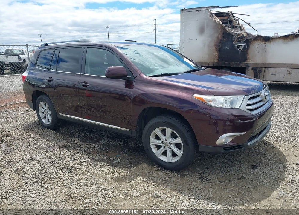 2013 TOYOTA HIGHLANDER SE V6 VIN: 5TDBK3EH5DS226105