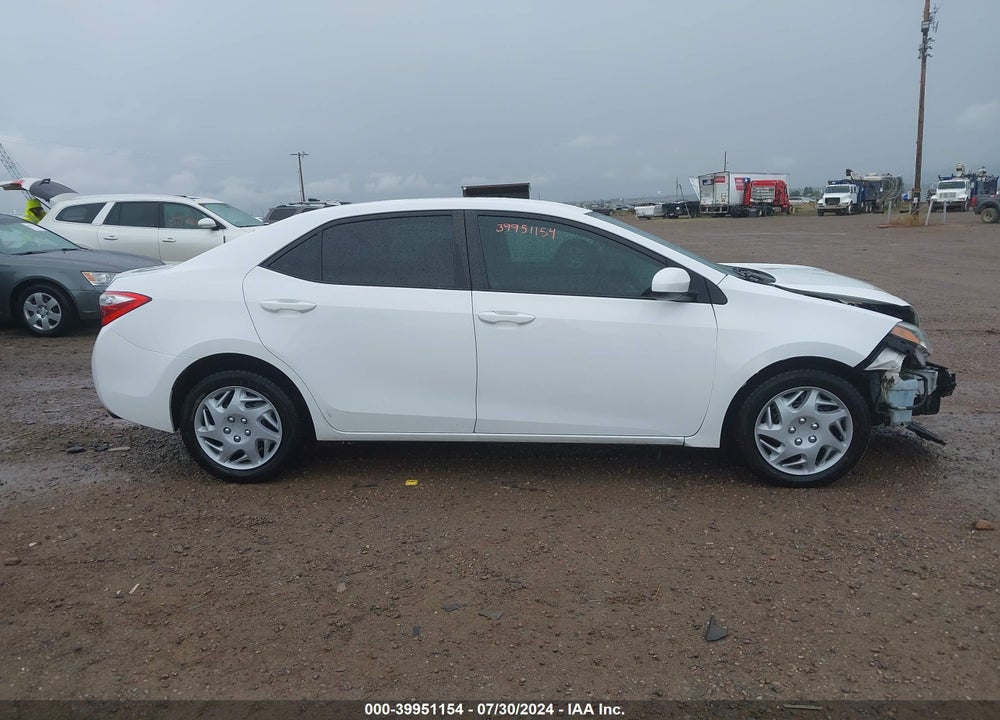2015 TOYOTA COROLLA VIN: 2T1BURHE5FC390898