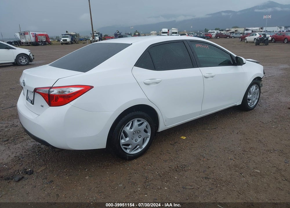 2015 TOYOTA COROLLA VIN: 2T1BURHE5FC390898