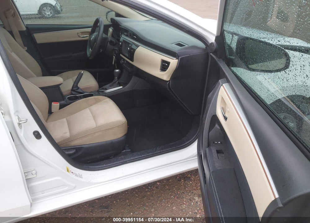 2015 TOYOTA COROLLA VIN: 2T1BURHE5FC390898