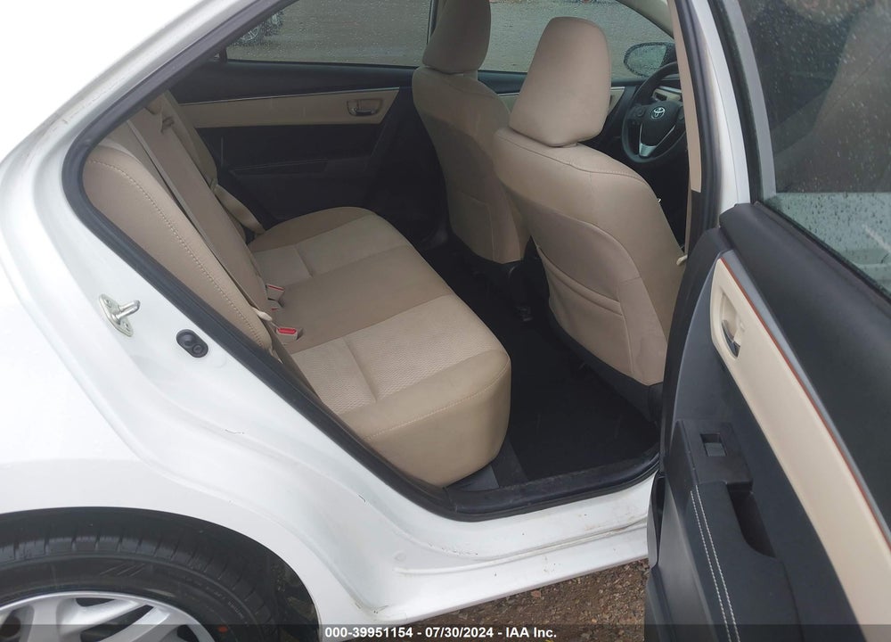 2015 TOYOTA COROLLA VIN: 2T1BURHE5FC390898