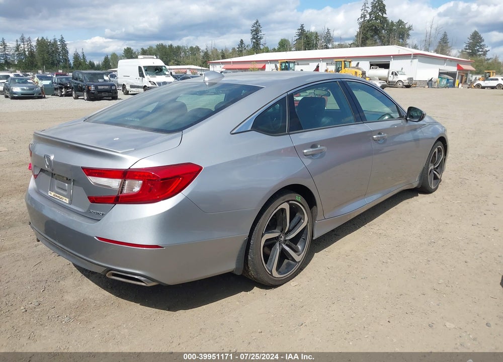 2018 HONDA ACCORD SPORT VIN: 1HGCV1F38JA031046