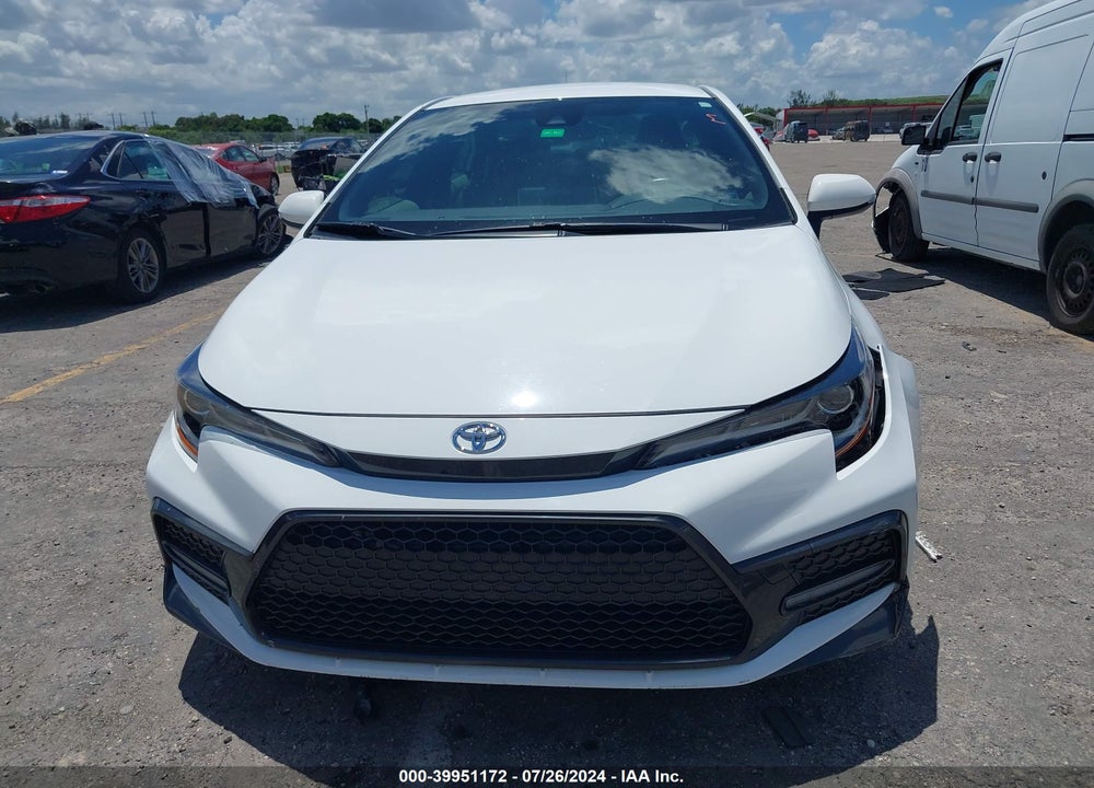 2020 TOYOTA COROLLA SE VIN: JTDS4RCE0LJ025598