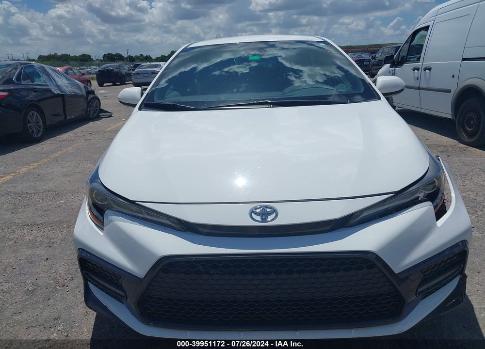 2020 TOYOTA COROLLA SE VIN: JTDS4RCE0LJ025598