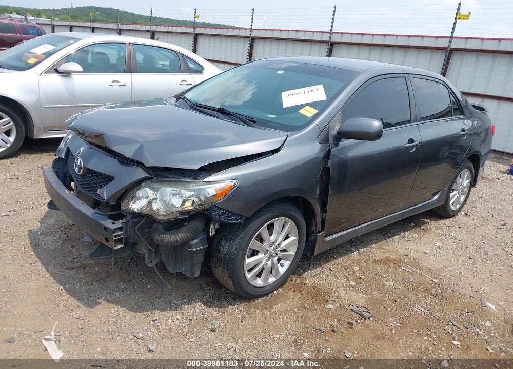 2010 TOYOTA COROLLA S VIN: 2T1BU4EE1AC340578