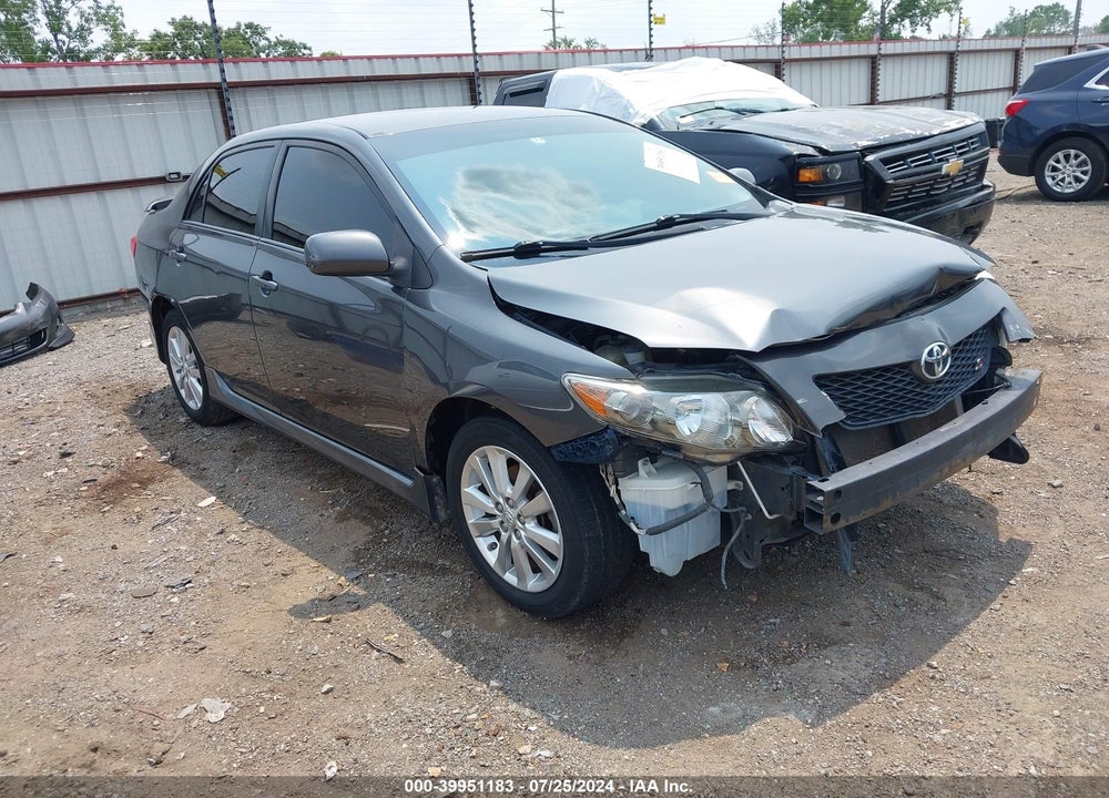 2010 TOYOTA COROLLA S VIN: 2T1BU4EE1AC340578