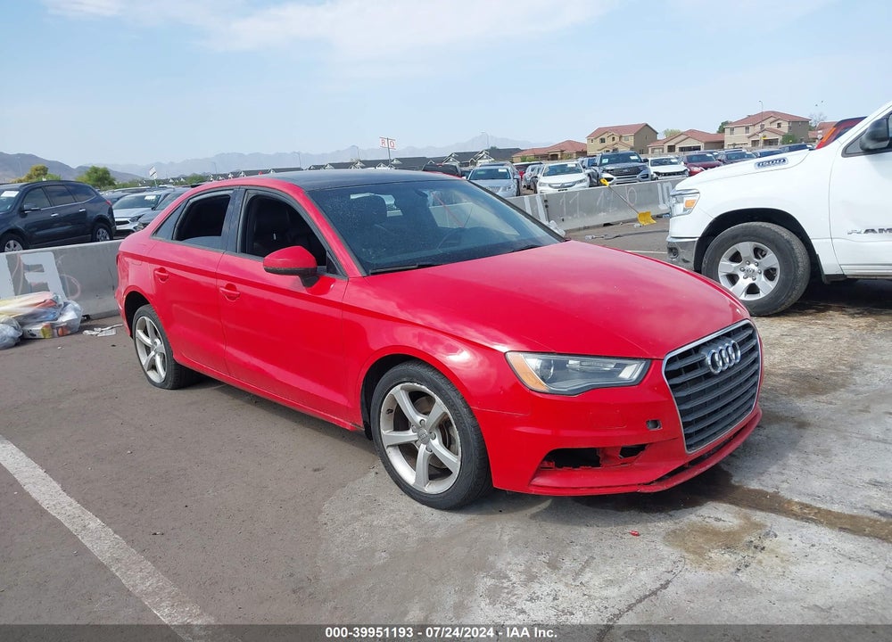 2015 AUDI A3 1.8T PREMIUM VIN: WAUACGFF6F1085121