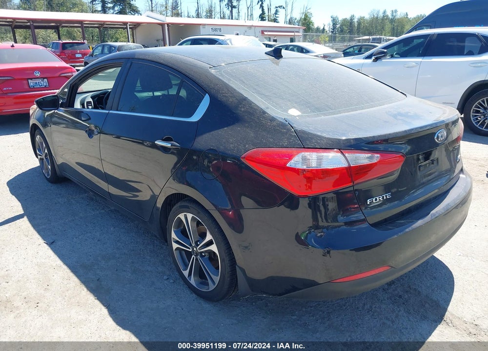 2014 KIA FORTE EX VIN: KNAFX4A89E5061579