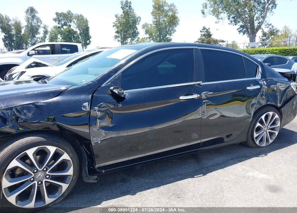 2014 HONDA ACCORD SPORT VIN: 1HGCR2F52EA306850