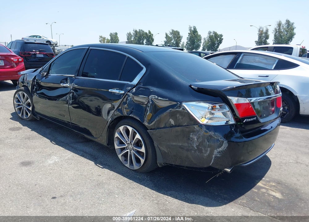 2014 HONDA ACCORD SPORT VIN: 1HGCR2F52EA306850