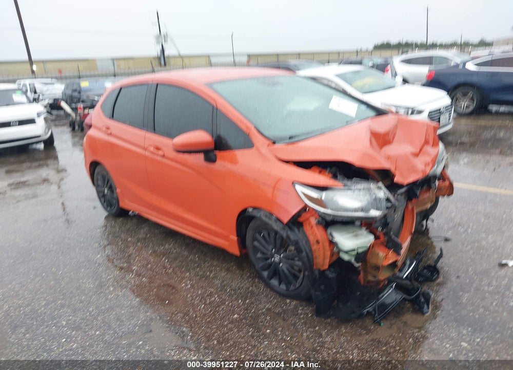 2018 HONDA FIT SPORT VIN: 3HGGK5G63JM711238