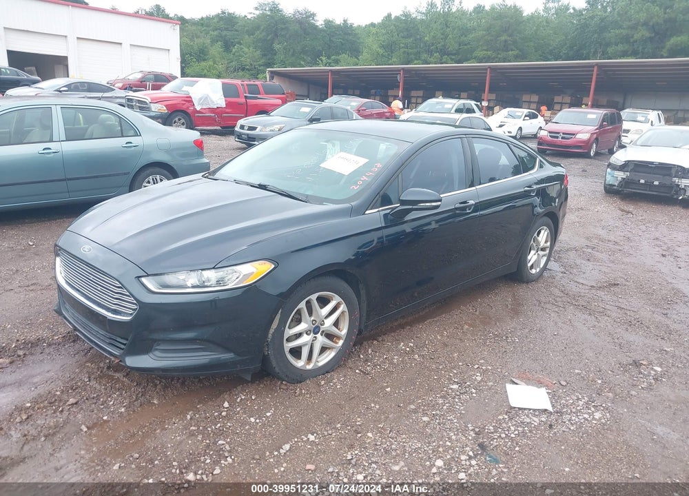 2014 FORD FUSION SE VIN: 3FA6P0H73ER204408