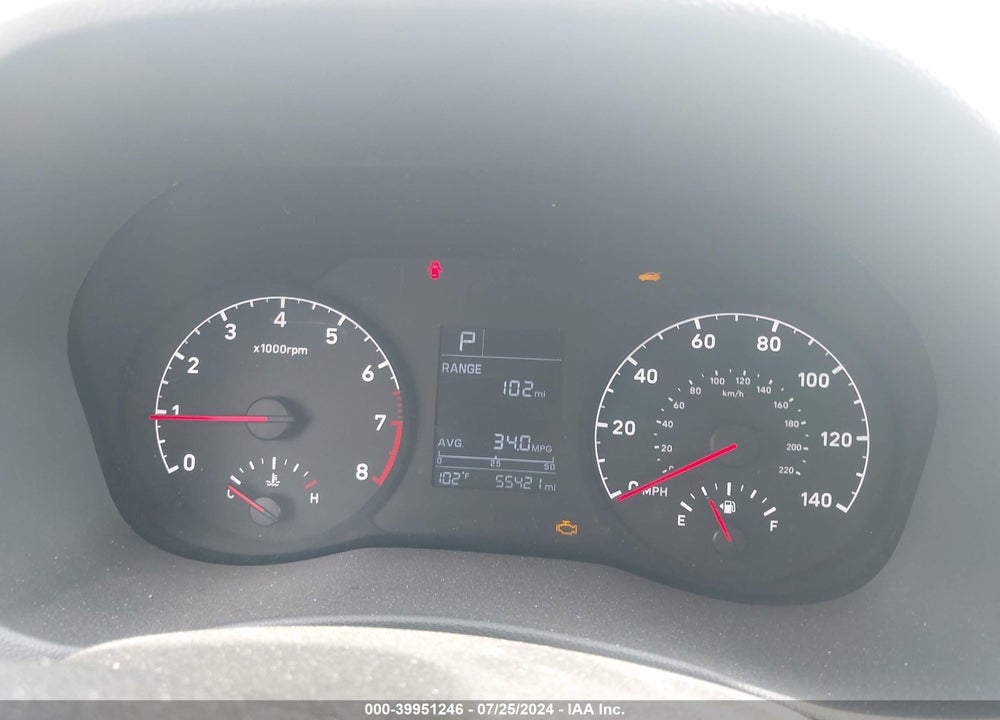 2019 HYUNDAI ACCENT SE VIN: 3KPC24A39KE062143
